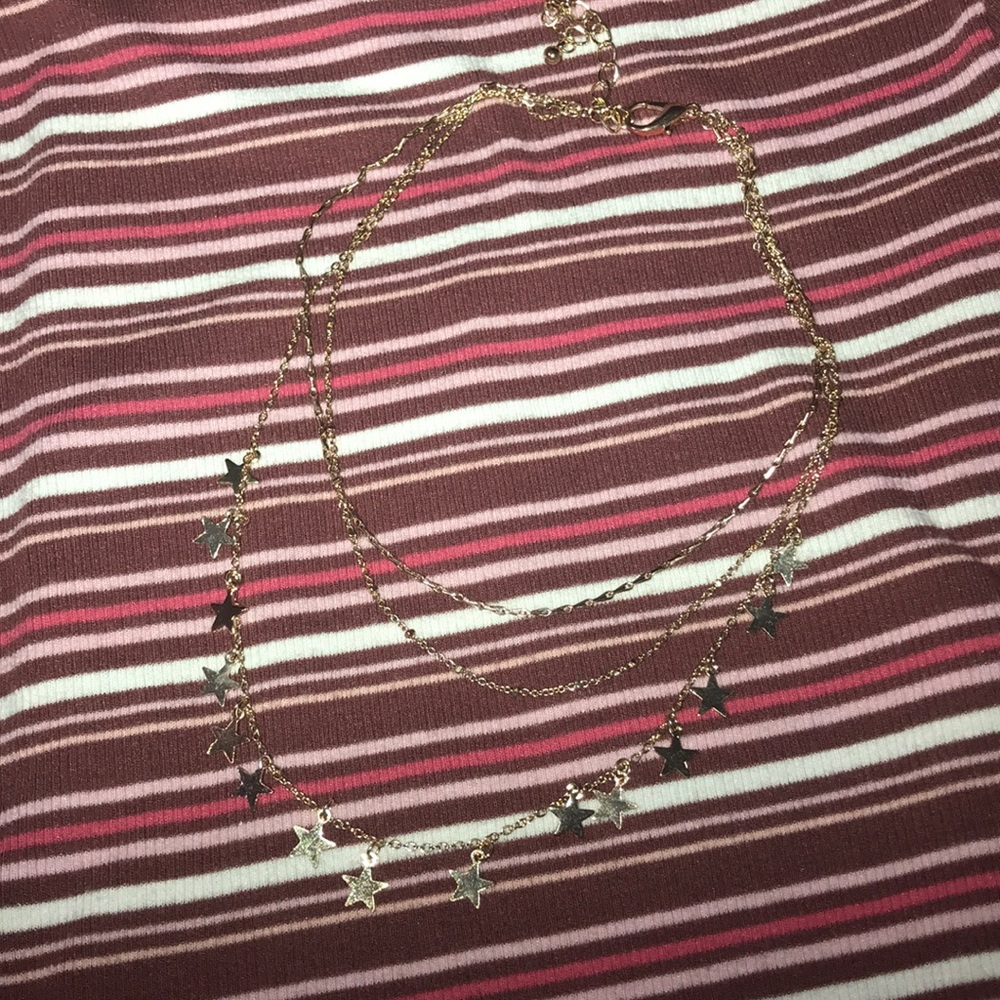 Star choker necklace
